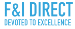F&I Direct logo with the tagline "Devoted to Excellence," representing a dealership-focused company specializing in Dealer Owned Warranty Companies (DOWC) and F&I program optimization.